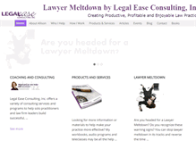 Tablet Screenshot of lawyermeltdown.com